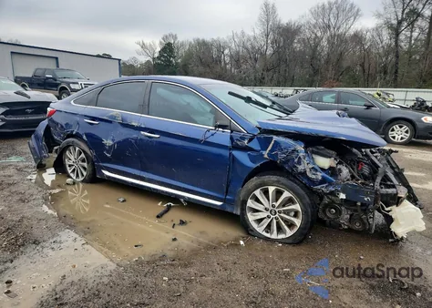 2015 Hyundai Sonata Sport z USA, uszkodzony, nr VIN 5NPE34AF5FH153086